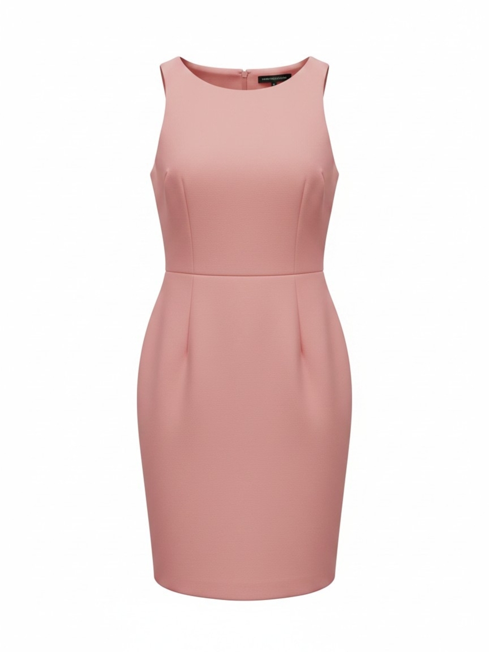 White House Black Market Dusty Pink Midi Sheath Dress 4P